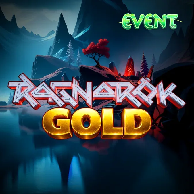 Tampilan visual grid permainan slot Ragnarok Gold dengan tema mitologi Norse