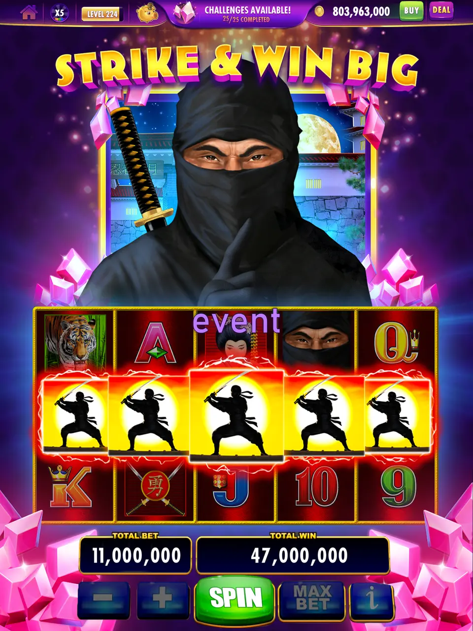 event Masuk